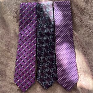 Jos. A. Bank Purple Tie Set